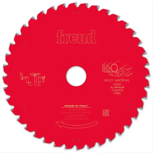 [BOSFR16M001M] Freud Circular Sawblade Miter Multi Material 216 x 30 x 2.0/1.6 x T40 LP91M 003P