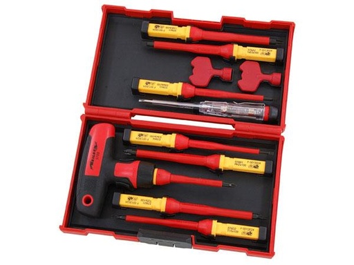 [CT5512] Neilsen 12 Piece T Bar VDE Insultated Screwdriver Set