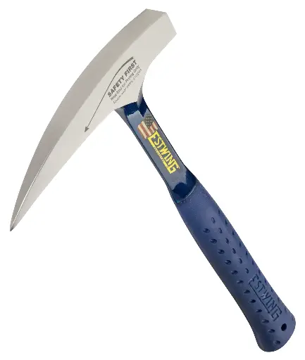 [EST-E322P] Estwing 22oz 330mm Long Pointed Tip Rock Pick with Vinyl Grip E3/22P