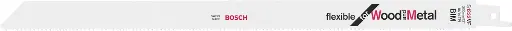 [JS1222VF] Bosch Sabre Saw Blades Flexible for Wood and Metal S1222VF
