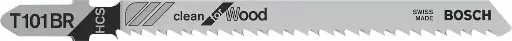 [JT101BR] Bosch Jigsaw Blades Clean for Wood T101BR
