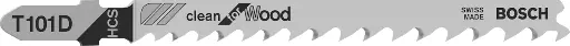 [JT101D] Bosch Jigsaw Blades Clean for Wood T101D
