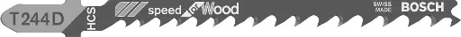 [JT244D] Bosch Jigsaw Blades Speed for Wood T244D