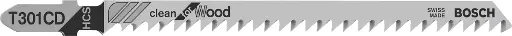 [JT301CD] Bosch Jigsaw Blades Clean for Wood T301CD
