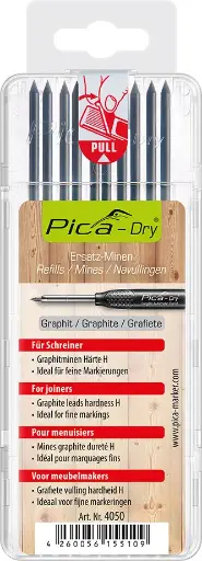 [PICA4050-SB] Pica Dry Refill Pack of 10 Graphite Special Hardness Blister Pack