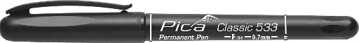 [PICA533-46] Pica Classic Permanent Black Marker Fine Tip