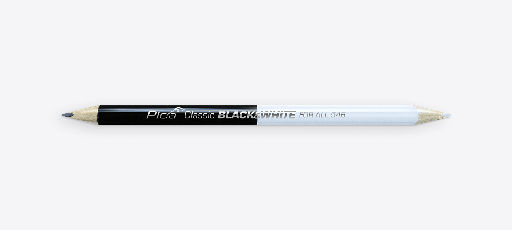 [PICA546-24-50] Pica Classic Black & White Pencil 23cm
