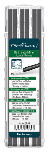[PICA6055] Pica Big Dry Refill-Set Stonemason 10H
