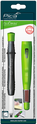 [PICA6060-SB] Pica Big Dry Longlife Construction Marker Blister Packed
