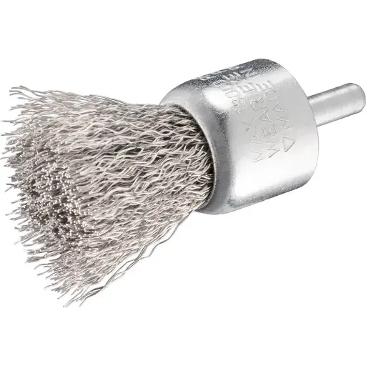 [PJW-0814] SIT 22mm x 6mm Shaft Steel Crimped End Brush P20