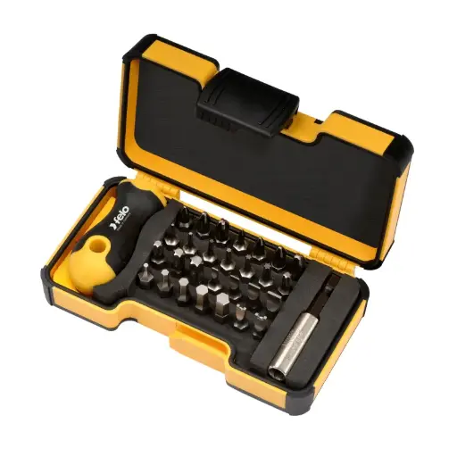 [PJW-F020-730-06] Felo 02073006 30 pc Screwdriver Bit Set in Case