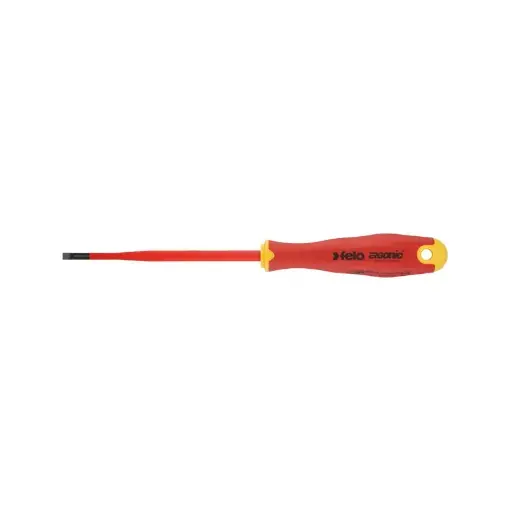 [PJW-F413-965-90] Felo E-Slim ERGONIC Screwdriver VDE, size 6.5 x 1.2 x 125 mm
