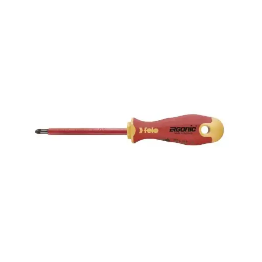 [PJW-F417-102-90] Felo PZ1 +/- VDE Ergonic Gel Grip Screwdriver