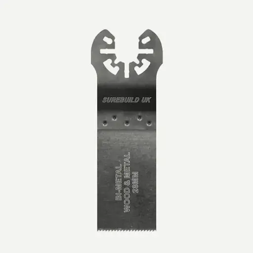 [PJW-SBM0006-3] Surebuild 28mm Multitool Sawblade for Metal, Wood & Plastic - 3 Pack
