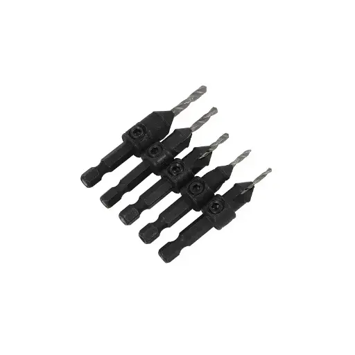 [PTI0147] PTI 5pc Drill and Countersink Set