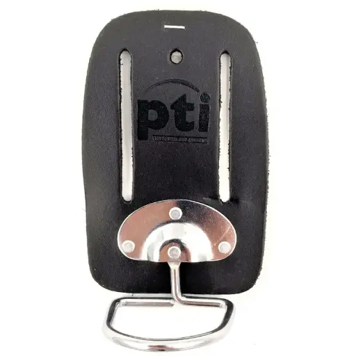 [PTI0213BLK] PTI Premium Black Leather Swivel Hammer Holder