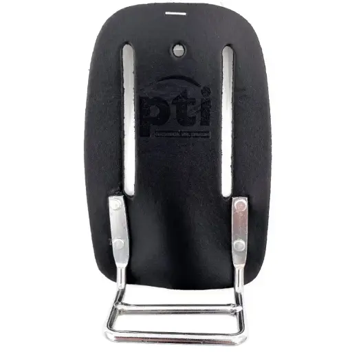 [PTI0214BLK] PTI Premium Black Leather Steel End Cutter / Nipper Holder