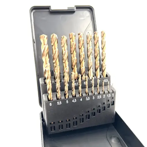 [PTI0279] PTI 19pc HSS Cobalt Drill Set