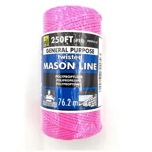 [RKPL2131-P] PTI 250ft Pink Mason Line Refill