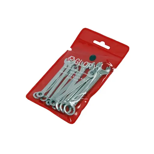 [RTHL411RED] 10pc Mini Combination Wrench Set 4.5mm to 11mm
