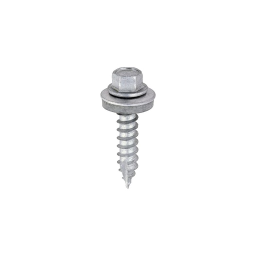 [SD-DS32W16B] Timco 6.3 x 32 Slash Point Screw 16mm Washer BX100
