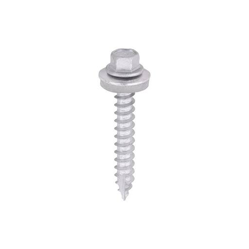 [SD-DS45W16B] Timco 6.3 x 45 Slash Point Screw 16mm Washer BX100