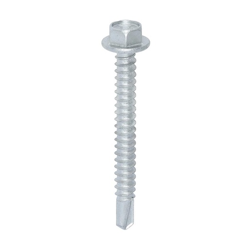 [SD-L50B] Timco 5.5 x 50 Hex Screw Light Section No Washer BX100