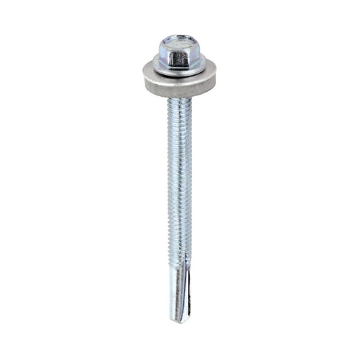 [SD-ZH65W16B] Timco 5.5x65 Hex Screw Heavy 16mm Washer BX100