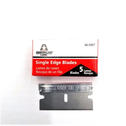 [TK66-0407] Single Edge Razor Blades Pack of 5