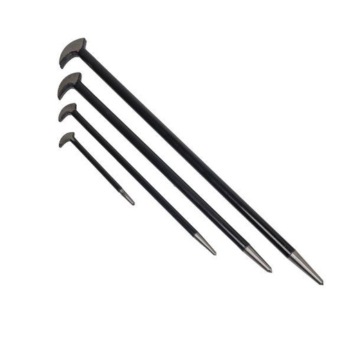 [BER6857] US PRO 4pc Heel & Toe Pry Bar Set