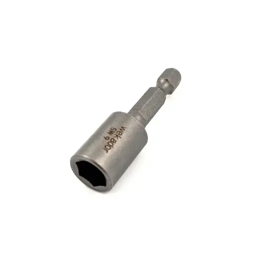 [GER-31416-09.0] 1/4 Hex 9mm Non Magnetic  Nut Setter x 50mm