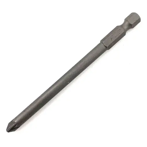 [GER-P1619-02-100] 1/4 Hex #  2Pt PZ x 100 mm