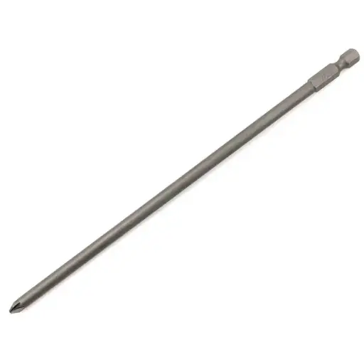 [GER-P1619-02-200] 1/4 Hex Drv  #  2Pt PZ x 200mm