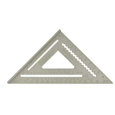 [HTRAS120] 12" ALUMINIUM RAFTER ANGLE SQ C/W BOOK