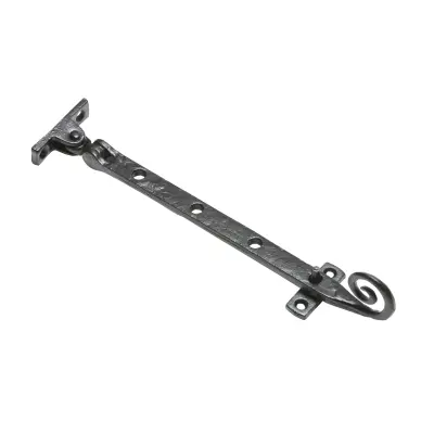 [NON-1180-8] 8" BLACK ANT CASEMENT STAY