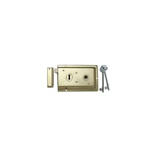 [NON-17736] ERA 6 X 4 KA BRASSED RIM LOCK