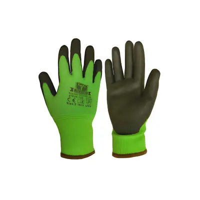 [NON-KUTLASPU500G10] Green Cut 5 PU Size 10 Gloves