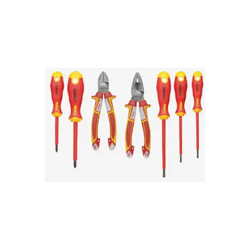 [PJW-F413-995-17] Felo SD Ergonic VDE Screwdriver 8pc Set