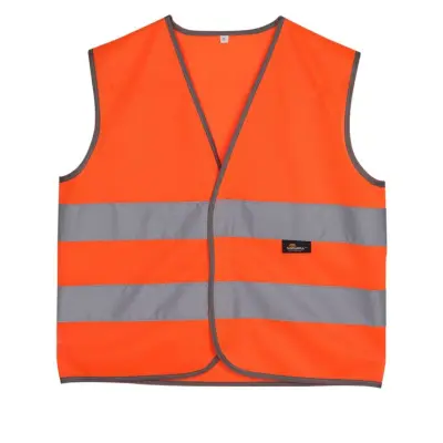 [VIZWCO-XL] HI-VIZ ORANGE WAISTCOAT XL