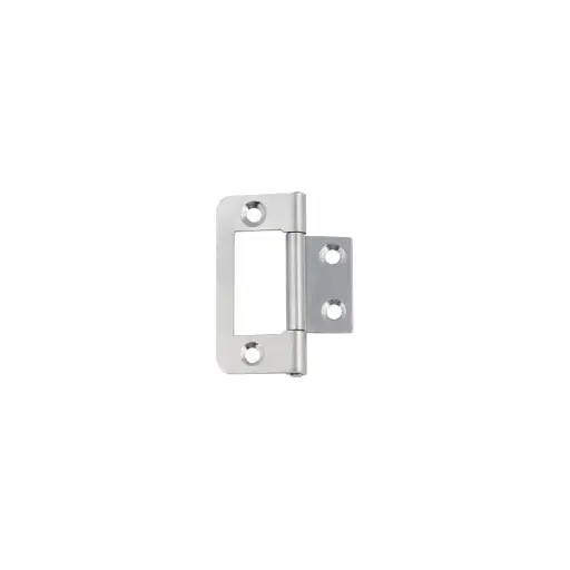 [WT0239] 105 50mm BZP FLUSH HINGES (PR)