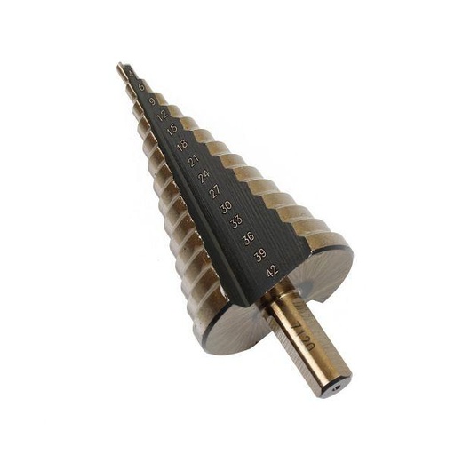 [BER7120] US PRO 4-42mm HSS-G+ Step Drill
