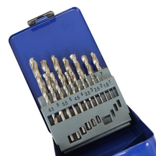 [BER2411] US PRO 19pc HSS-G Metric Drill Bit Set