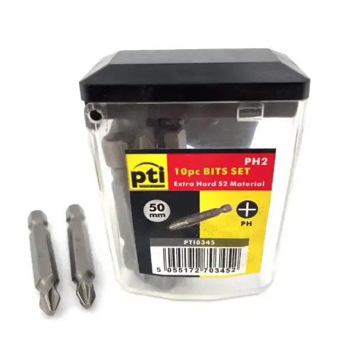 PTI Screwdriver Bits in Tic Tac Boxes