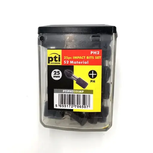 PTI Impact Screwdriver Bits in Tic Tac Boxes