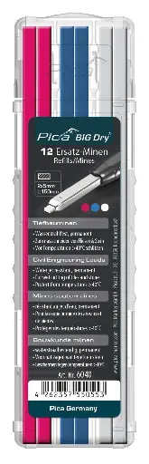 [PICA6040] Pica Big Dry Refill Set Civil Engineering Leads