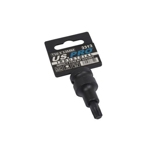 [BER3313] US PRO 10 - 1/2" Drive Impact Torx Bit Socket T50x53mm
