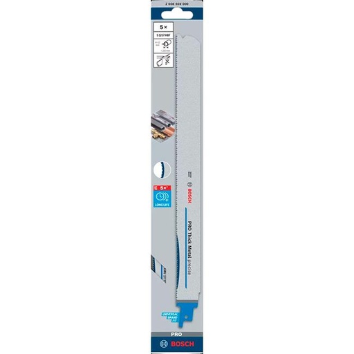 [JS1237HBF] Bosch Sabre Saw Blade Pro Thick Metal Precise S1237HBF 